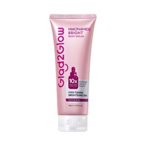 glad2glow niacinamide bright body serum