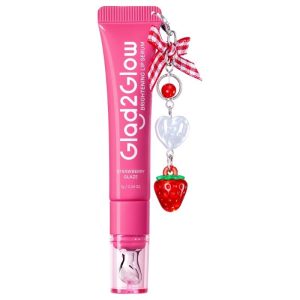 glad2glow brightening lip serum – strawberry glaze